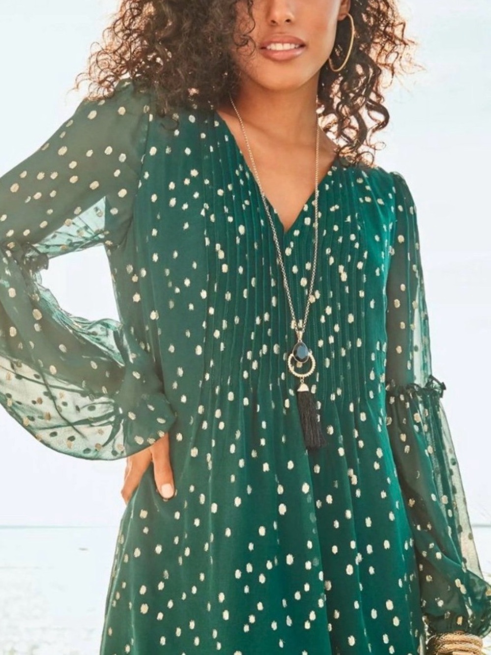 Lilly Pulitzer Cleme Silk Dress - Spruce Green